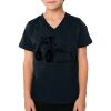 2156 Toddler Fine Jersey V-Neck T-Shirt Thumbnail