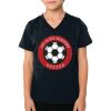 2156 Toddler Fine Jersey V-Neck T-Shirt Thumbnail