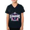 2156 Toddler Fine Jersey V-Neck T-Shirt Thumbnail