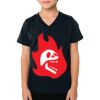 2156 Toddler Fine Jersey V-Neck T-Shirt Thumbnail