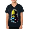 2156 Toddler Fine Jersey V-Neck T-Shirt Thumbnail