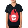 2156 Toddler Fine Jersey V-Neck T-Shirt Thumbnail