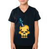 2156 Toddler Fine Jersey V-Neck T-Shirt Thumbnail
