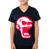 2156 Toddler Fine Jersey V-Neck T-Shirt Thumbnail