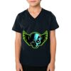 2156 Toddler Fine Jersey V-Neck T-Shirt Thumbnail