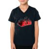 2156 Toddler Fine Jersey V-Neck T-Shirt Thumbnail