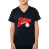 2156 Toddler Fine Jersey V-Neck T-Shirt Thumbnail