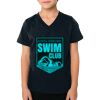 2156 Toddler Fine Jersey V-Neck T-Shirt Thumbnail