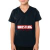 2156 Toddler Fine Jersey V-Neck T-Shirt Thumbnail