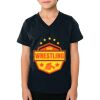 2156 Toddler Fine Jersey V-Neck T-Shirt Thumbnail