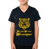 2156 Toddler Fine Jersey V-Neck T-Shirt Thumbnail