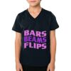 2156 Toddler Fine Jersey V-Neck T-Shirt Thumbnail